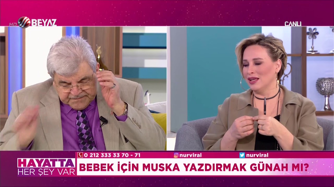 Bebek için muska yazdırmak günah mı?