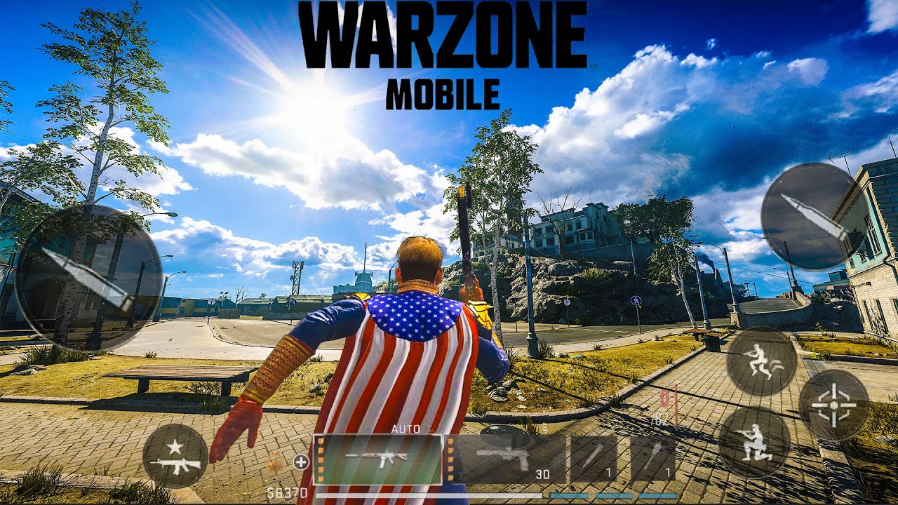 WARZONE MOBILE TPP GAMEPLAY