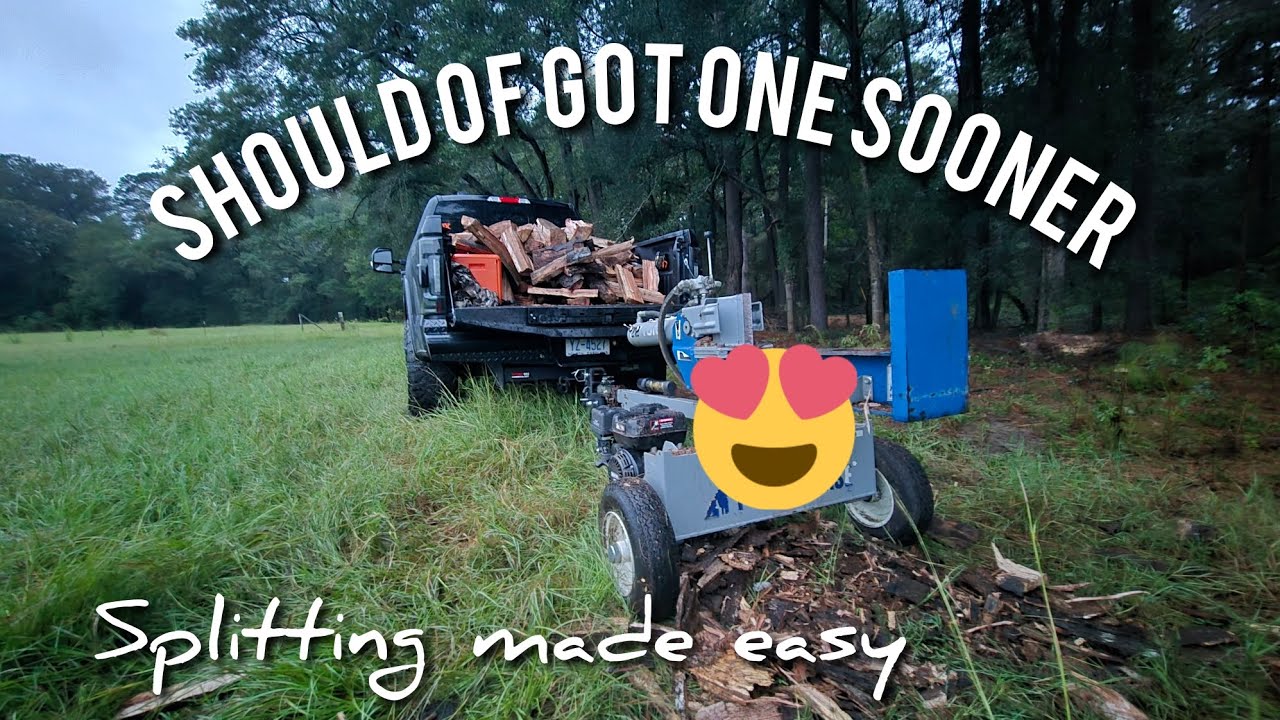 NEVER split wood by hand AGAIN