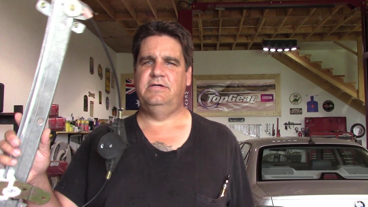 1996 Mercury Grand Marquis Window regulator replacement Part 1