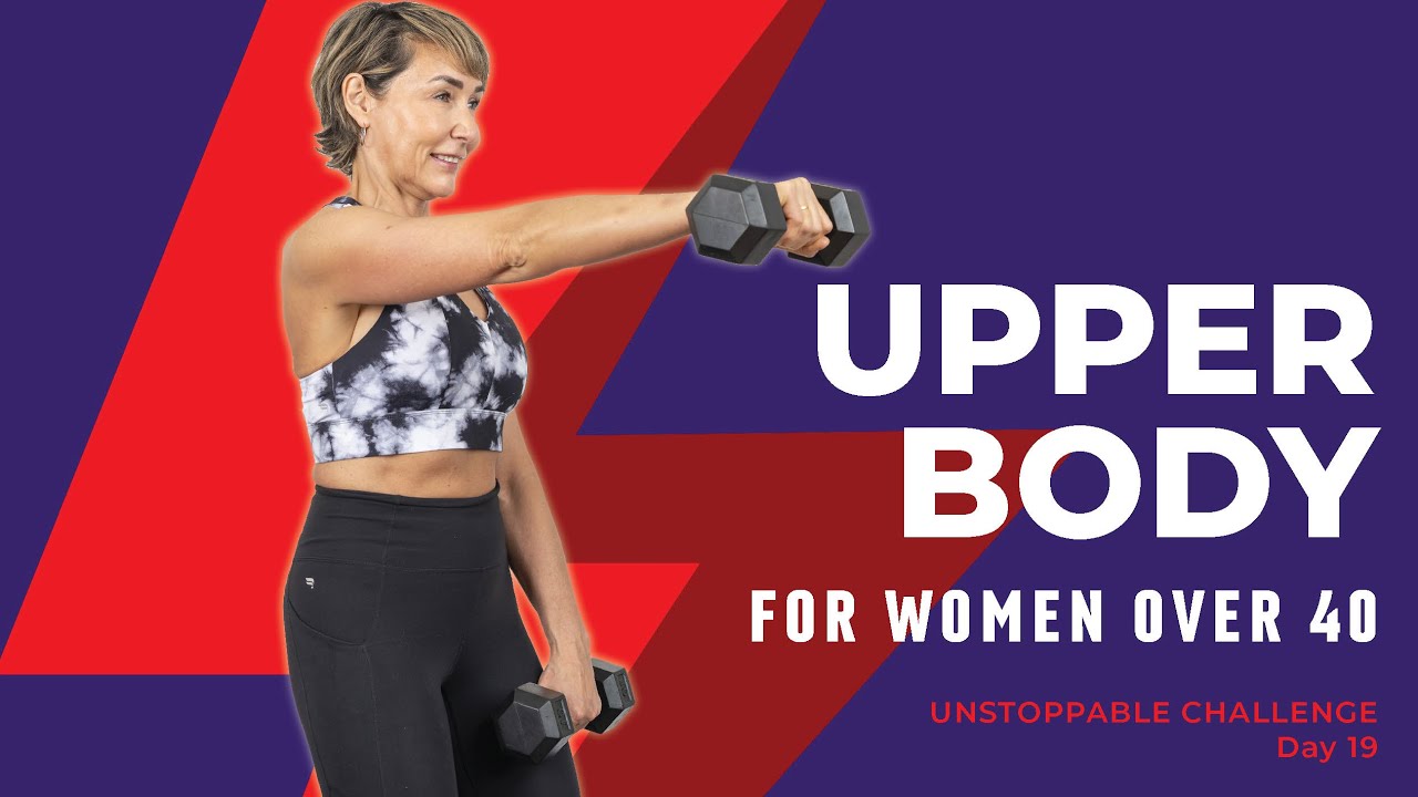 Push & Pull Muscles (Upper Body) Strength Workout for Women Over 40