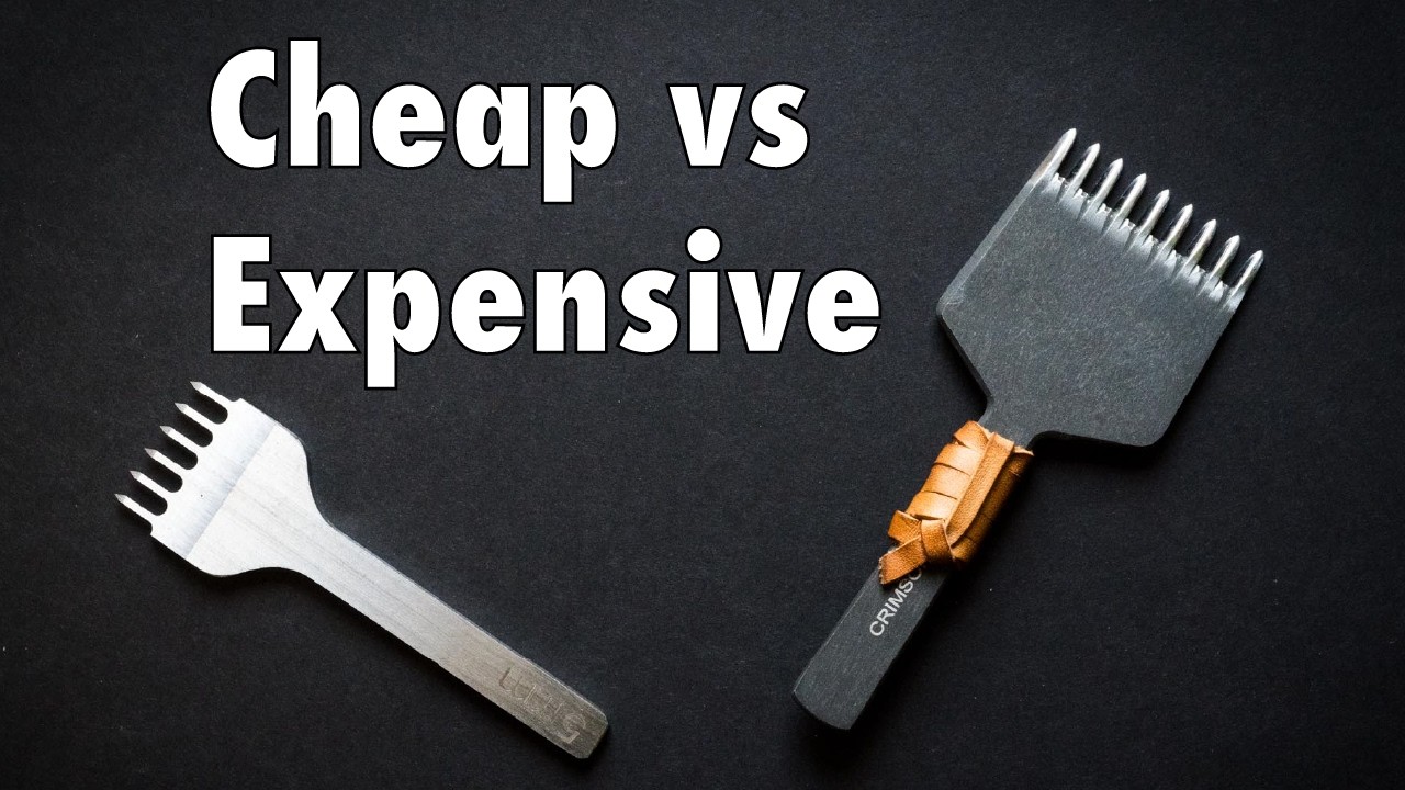 Cheap vs Expensive STITCHING CHISELS | What You Should Consider
