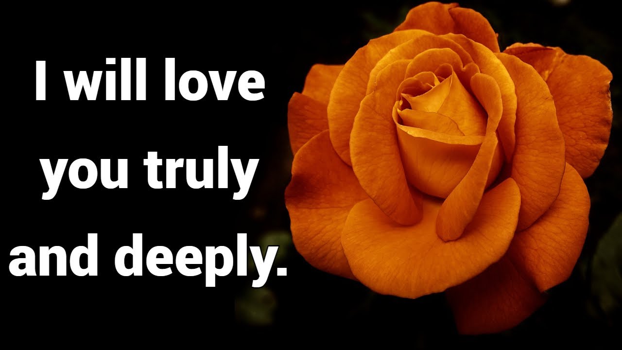 I will love you truly and deeply, I know you, and I can openly say how love looks like/Pernia quotes