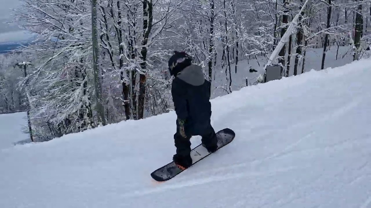 BROMONT SNOWBOARD 10 YEARS OLD KIDS 2ND TIME 2023