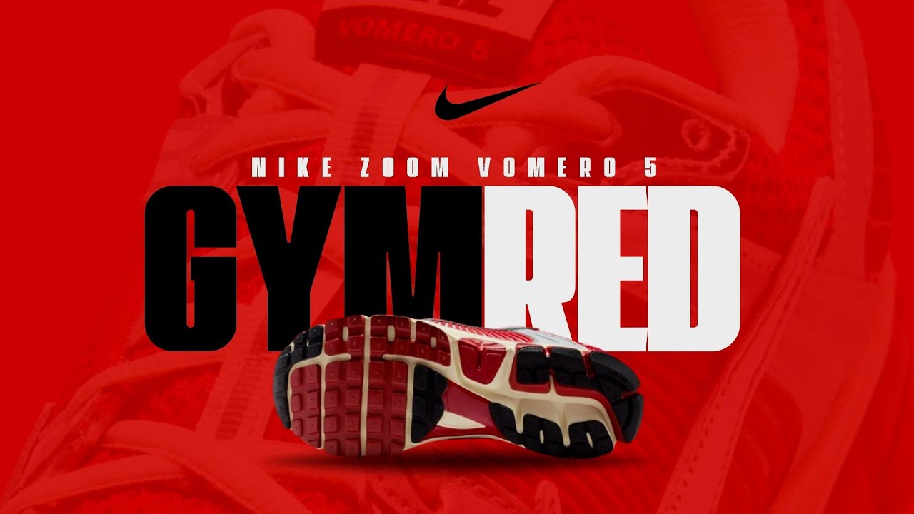 Nike Zoom Vomero 5 Gym Red 2026 &mdash; вам ОБЯЗАТЕЛЬНО нужно увидеть эту расцветку!