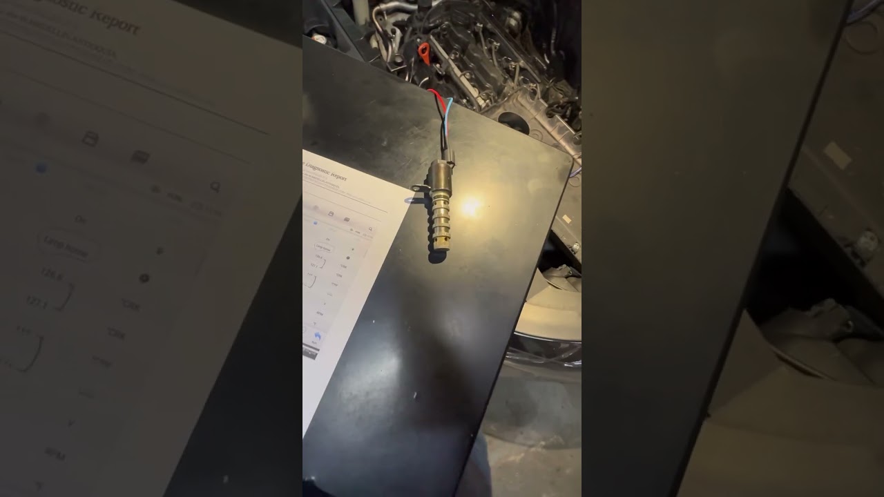Diagnóstico de sistema variable de válvulas VVT en scanner y Osciloscopio.