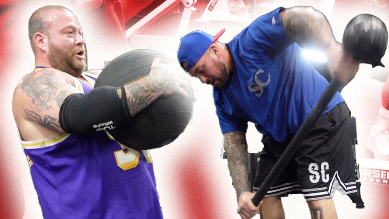ACTION BRONSON AND BIG BOY WORKOUT