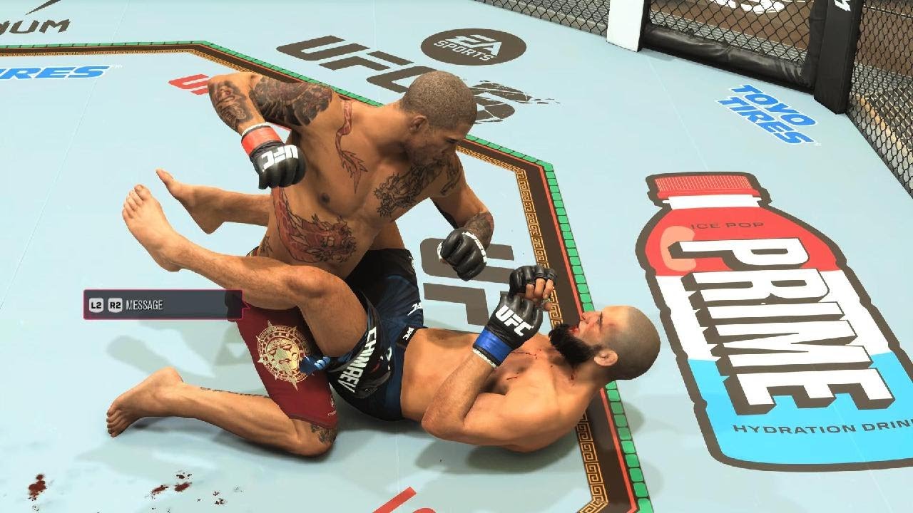 Dimytrius22/Pereira vs Chimaev/Belt/EA SPORTS UFC 5