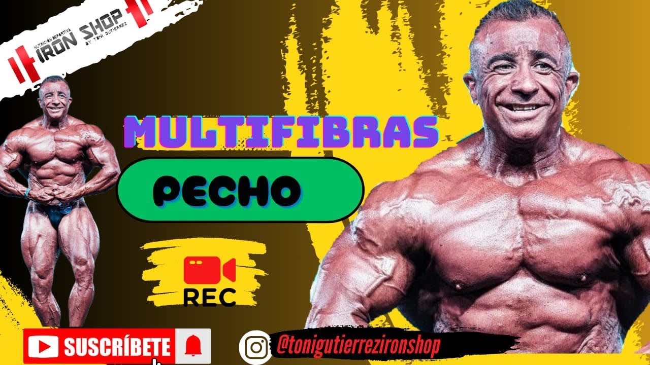 Entrenamiento de pecho con el sistema multifibras en series gigantes…