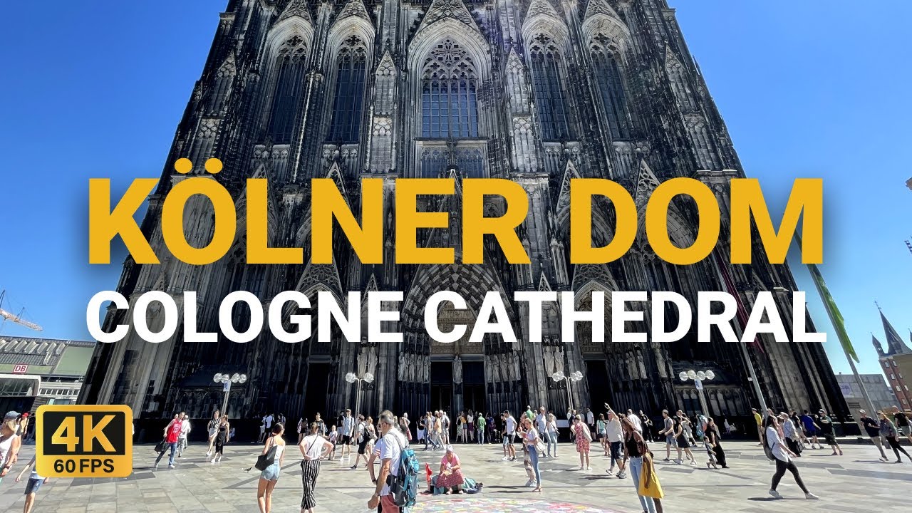 Cologne Cathedral (Kölner Dom) 🇩🇪 4K | The Most famous church in Germany