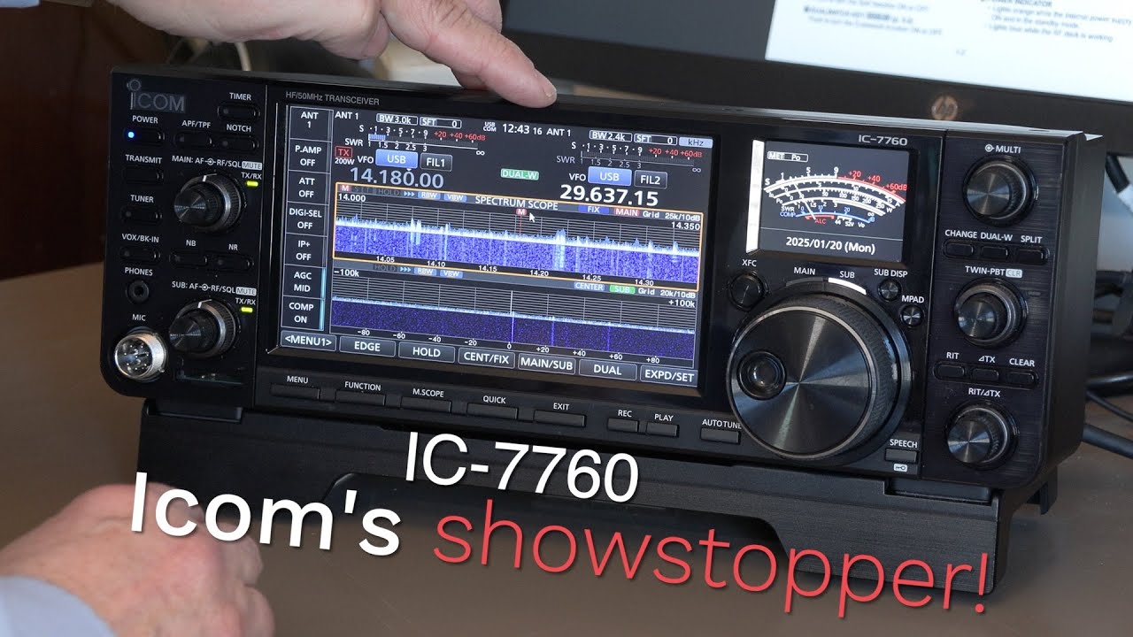 Icom's Showstopper, the IC-7760