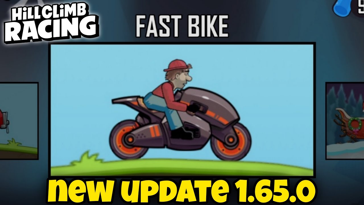 NEW UPDATE 1.65.0! New Vehicle FAST BIKE - Hill Climb Racing 1