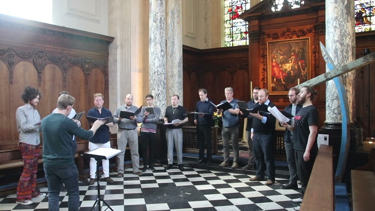 Rehearsal clip, De Profundis, Morales, Missa Desilde al cavallero (Gloria)