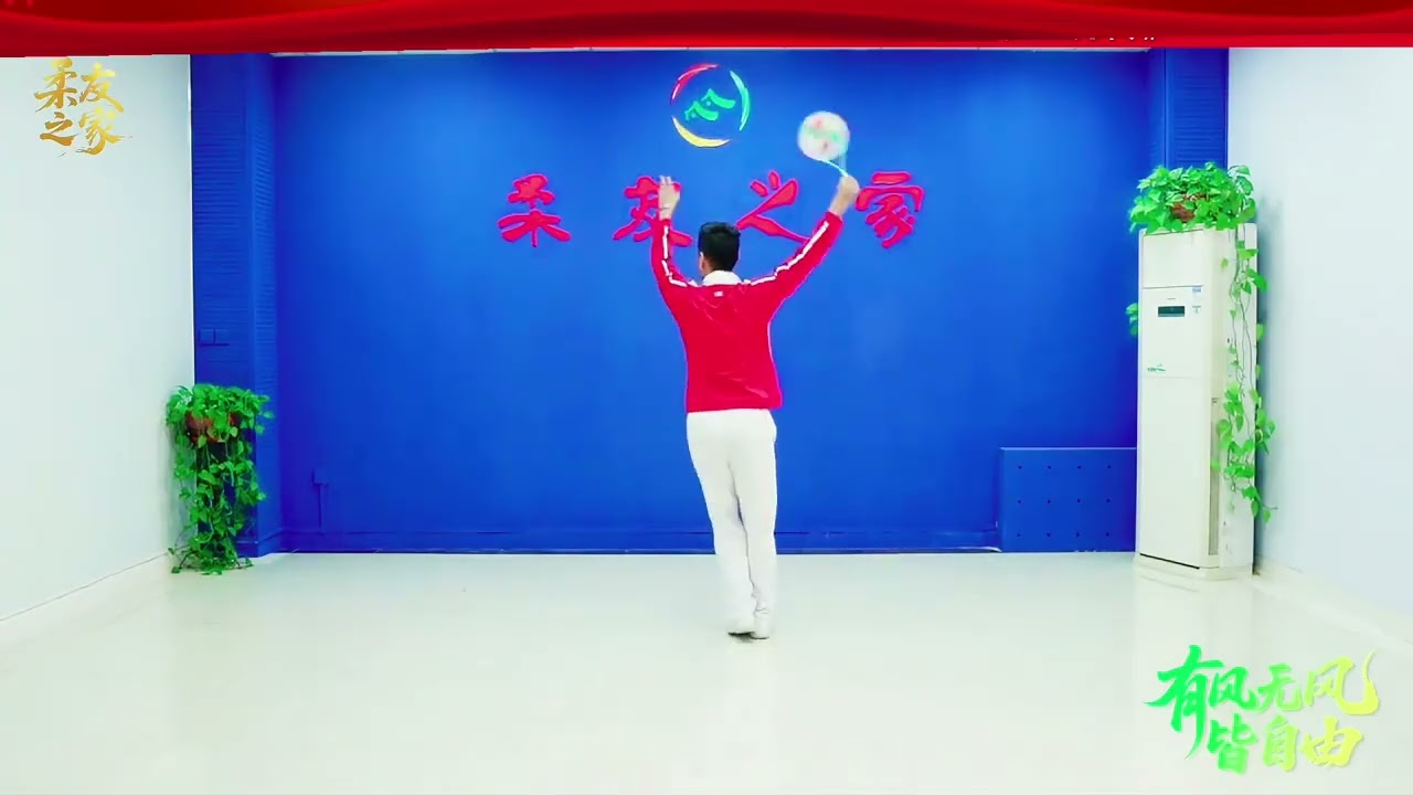柔力球～有風無風皆自由 _背面（康樂美體育）