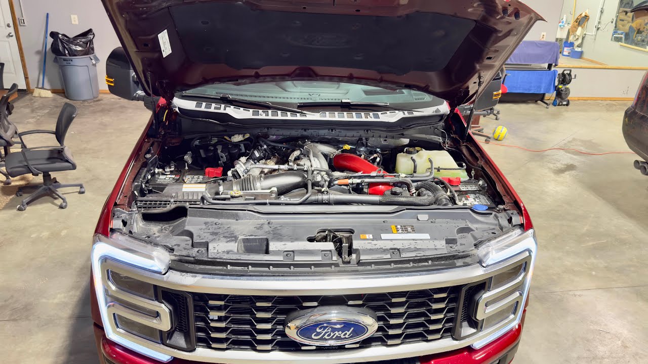 Ford F450 2026 года. Реальный обзор выхлопной трубы Banks Boost Pipe.
