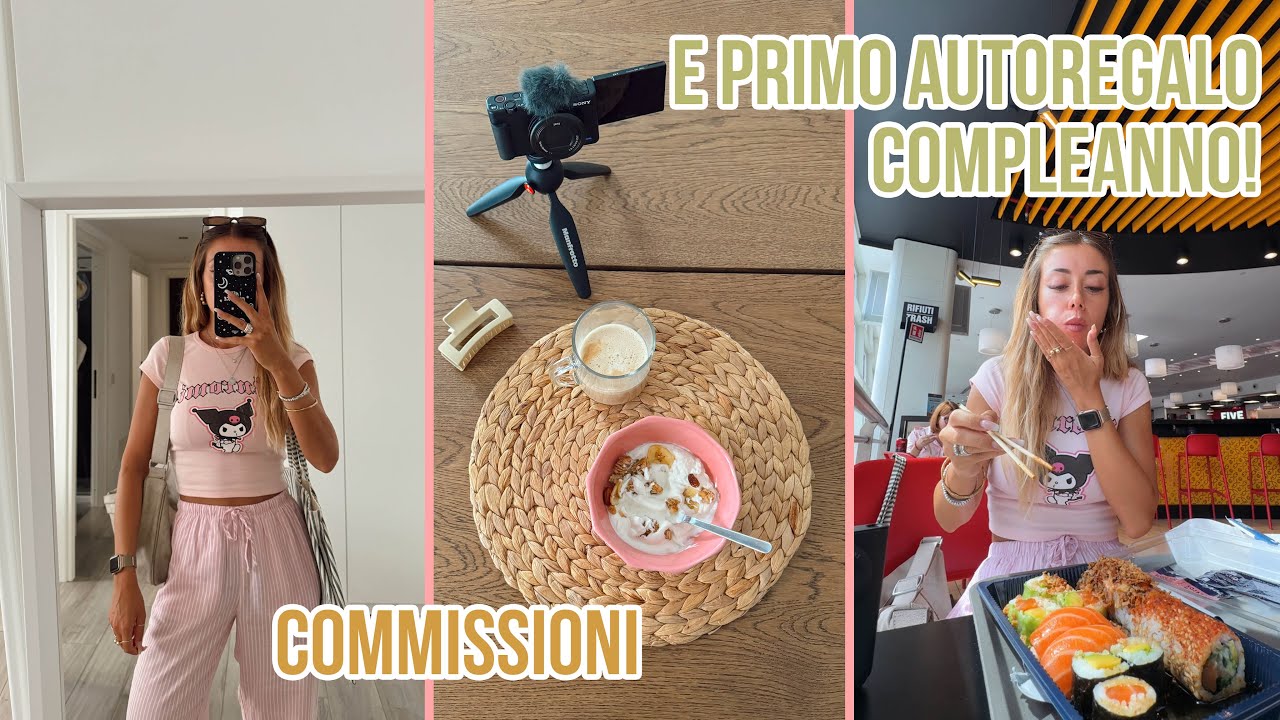 PRIMO AUTOREGALO E SOLO DATE!! 🧘🏼‍♀️ parte uno | VLOG 04/09/24