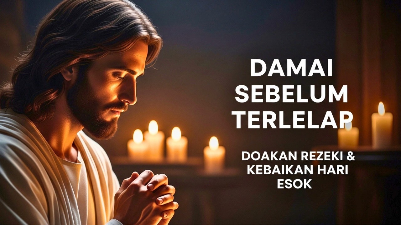 Doa malam Katolik sebelum tidur menyerahkan rezeki esok hari dan seluruh hidup kepada Tuhan