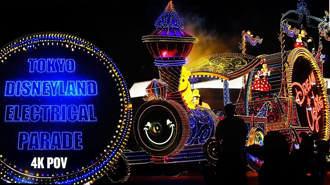 Tokyo Disneyland Electrical Parade Dreamlights | 4K POV Highlights | Sony ZV-E1