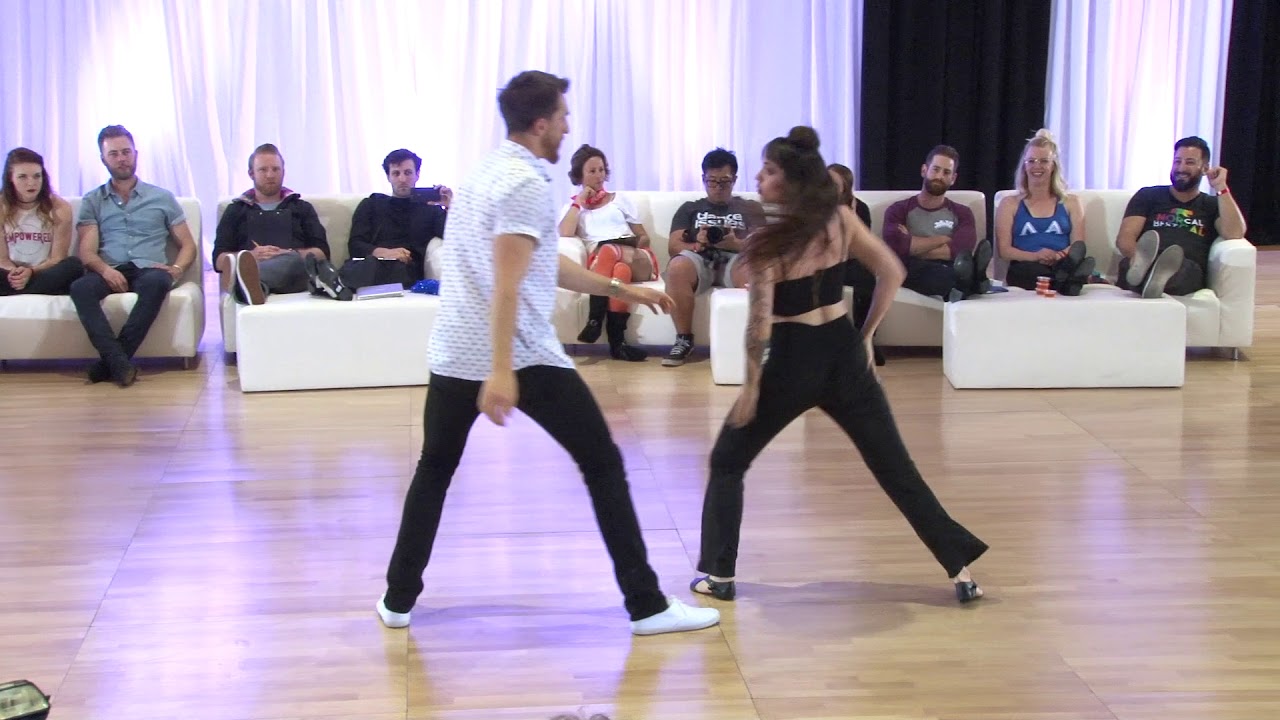 Jack & Jill O'Rama 2018 Strictly Swing A - Sean Mckeever & Stacy Kay - Improv West Coast Swing Dance
