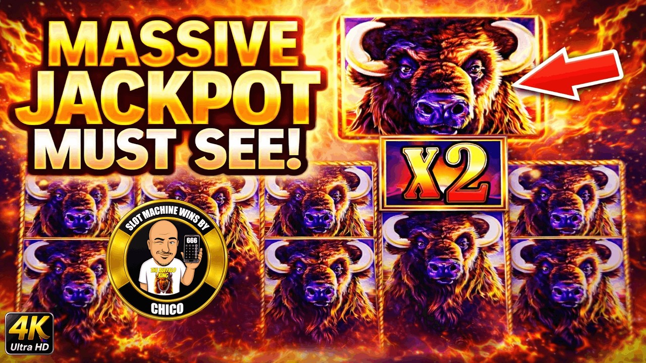 MASSIVE JACKPOT on BUFFALO GOLD IN LAS VEGAS! MUST SEE