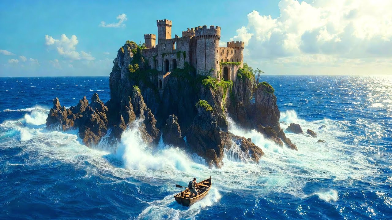 From Ruins to Luxury: Building a Beautiful Ocean House #dreamhouse#luxurylife#bubuilding