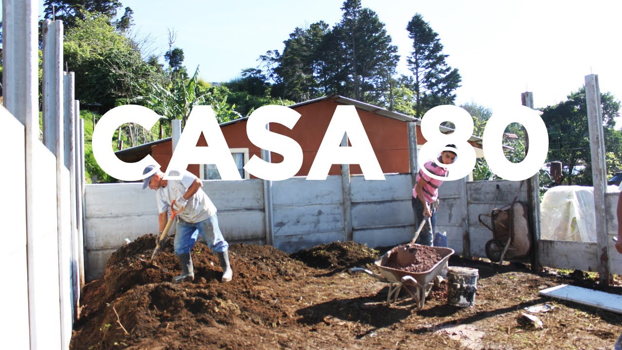 Objetivo construir la casa número 80