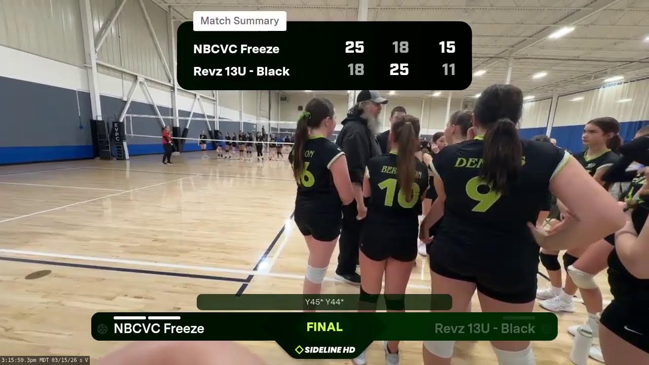 Revz 13U - Black vs. NBCVC Freeze (2026.03.15)