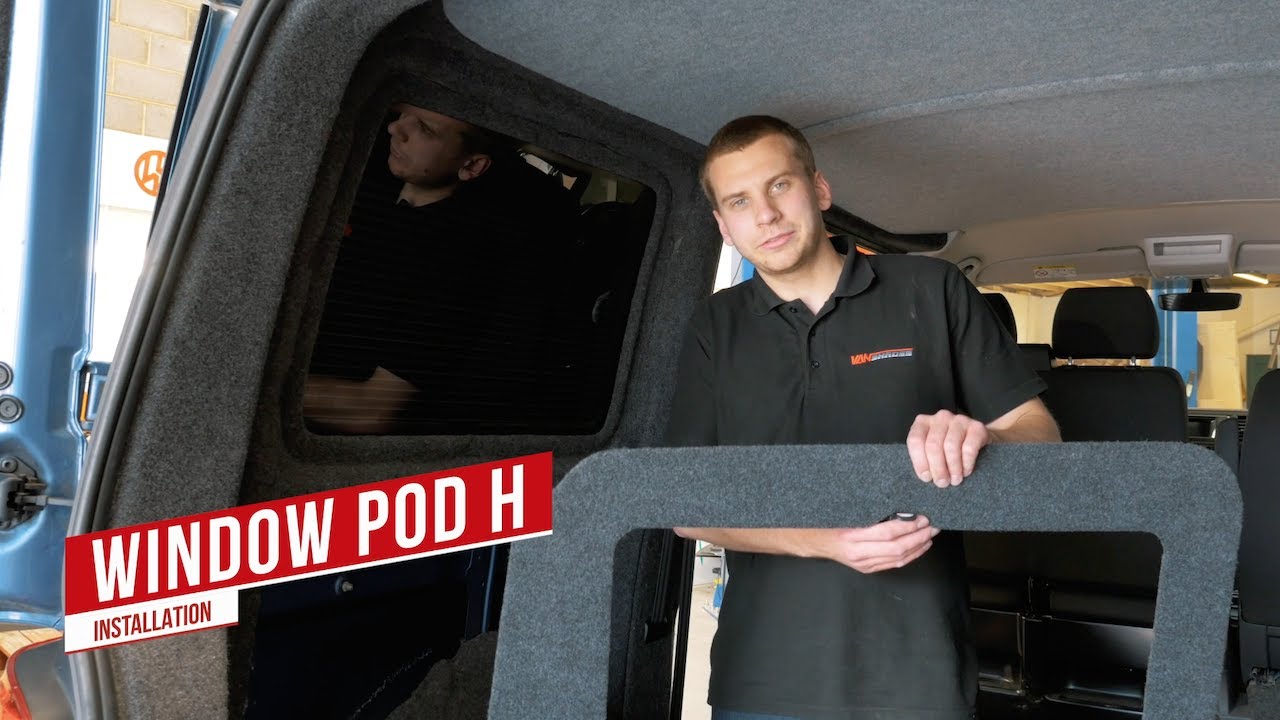 Vanshades Window Pods&reg; 2.0 'Pod H' Blind Installation