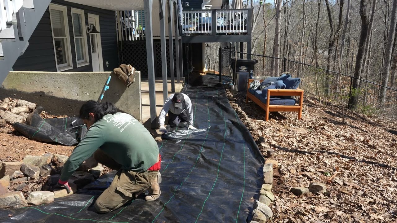 Installing Gravel On A Walkway