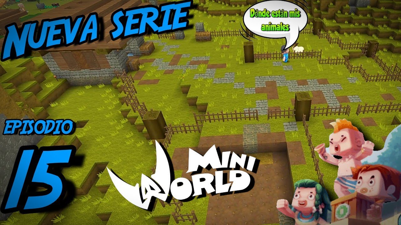 Nueva serie mini World block Art  Episodio 15 La granja de animales 2a parte Redmi note 8 pro
