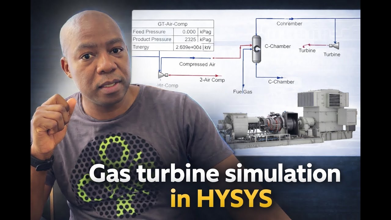 Key Steps to Simulate a Gas Turbine in Aspen HYSYS - An Industrial Case Study