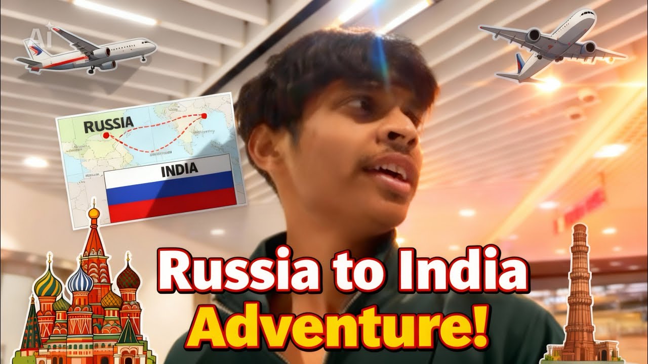 UAE 🇦🇪 TO INDIA 🇮🇳 ( Russia 🇷🇺 to India 🇮🇳 pt.2) CRAZYYYYYY!!!!