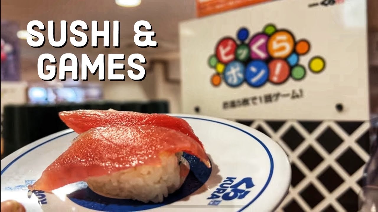 Sushi Surprise: Tokyo's Gachapon Conveyor Belt Experience