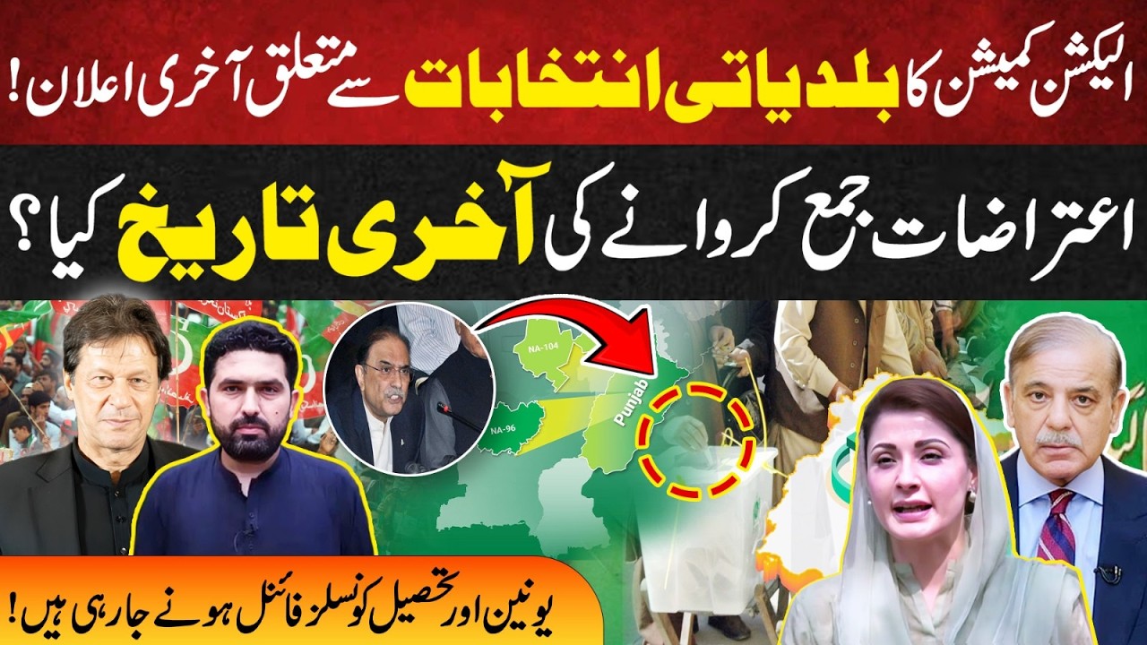 Punjab Local Elections 2026 | Final Announcement by Election Commission | Last Date for Objections