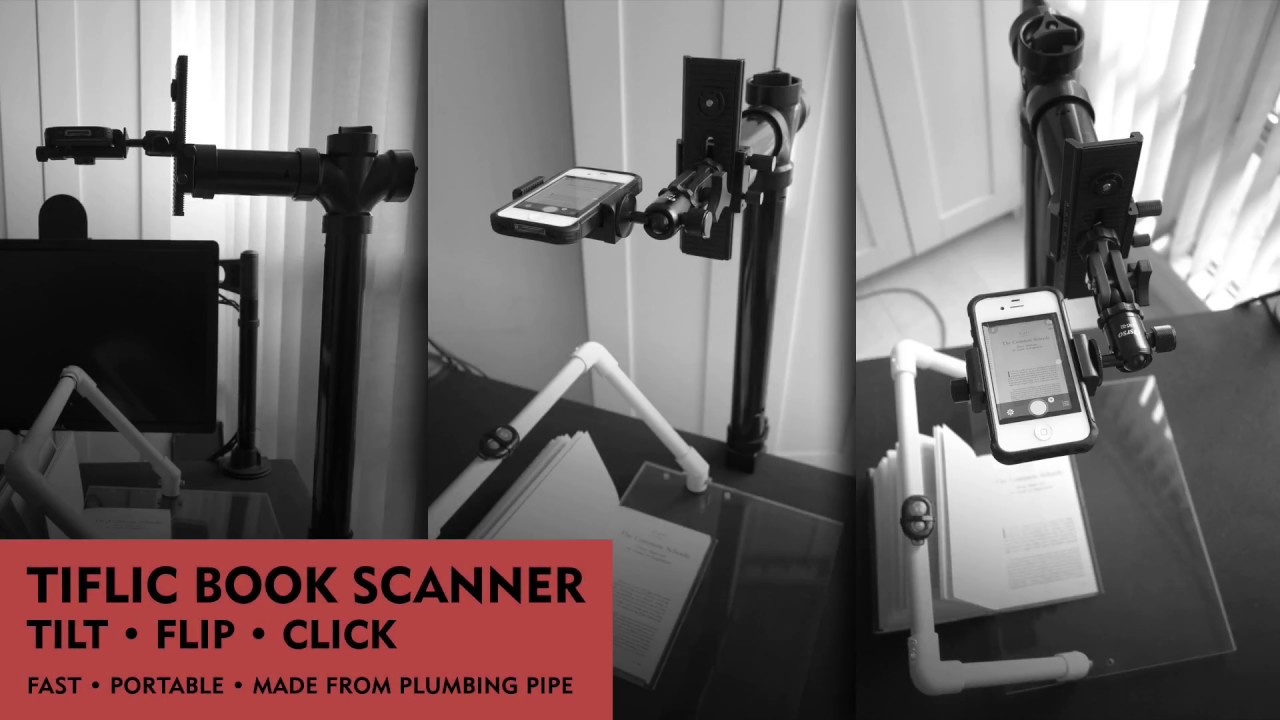 The TIFLIC Book Scanner - Demonstration
