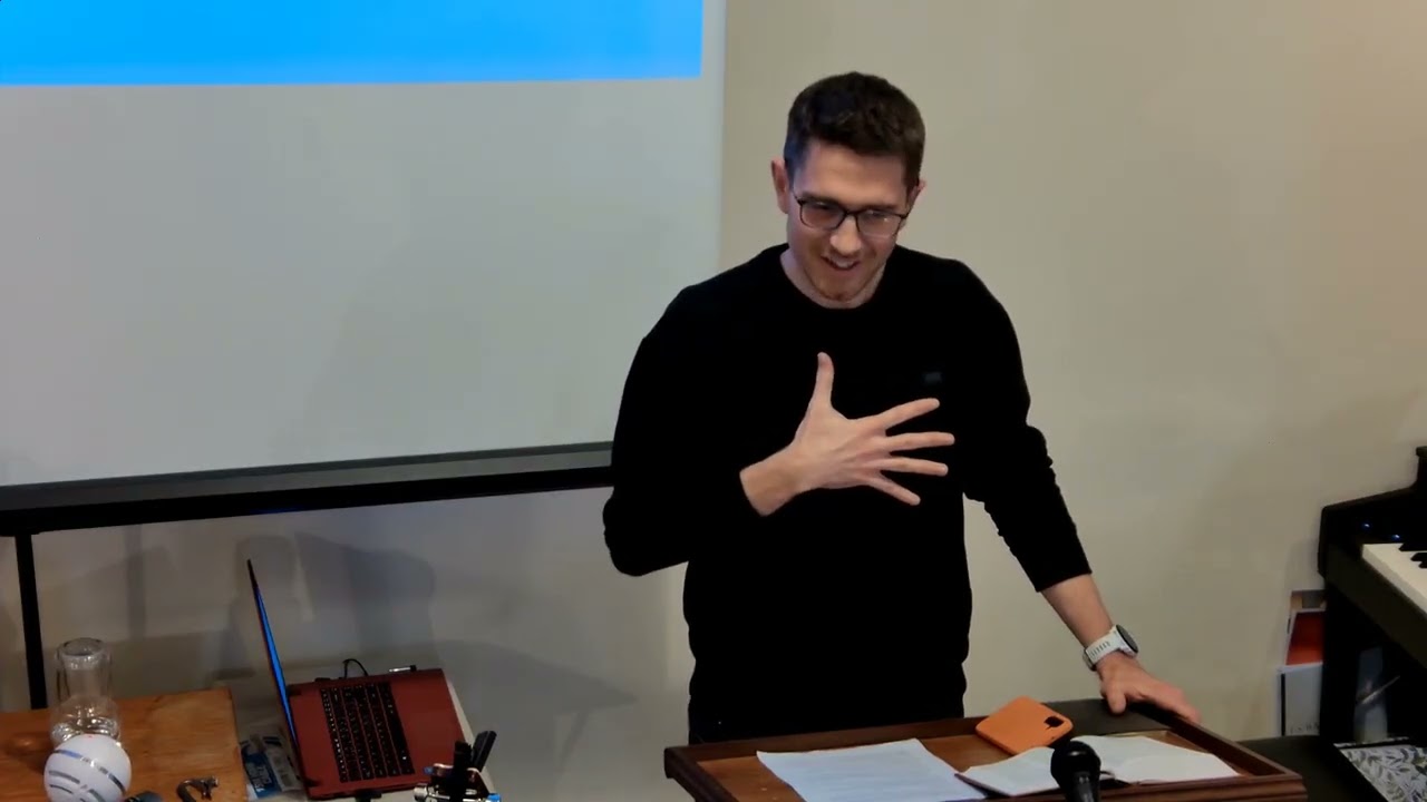 Sun 8th Feb 2026 evening service - Rhod Thomas, John 12