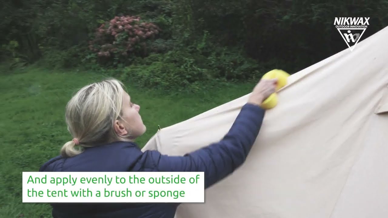 EN: How To Clean, Waterproof and UV Protect Your Canvas Tent