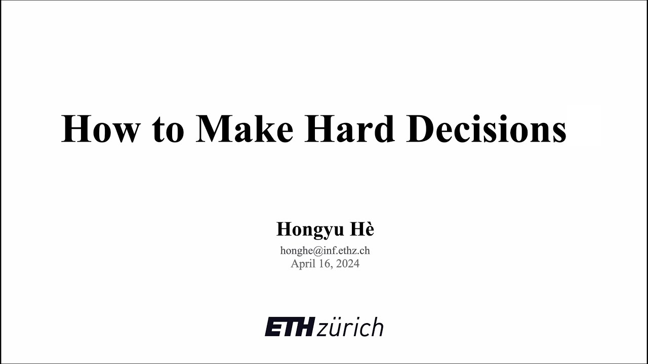 How I chose a PhD offer: MIT, Princeton, Harvard, Cornell, Cambridge, etc.