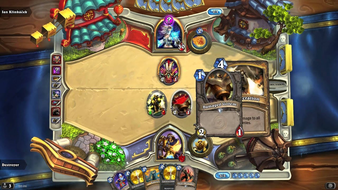 Hearthstone: Millhouse Manastorm & Archmage Antonidas = OP combo...
