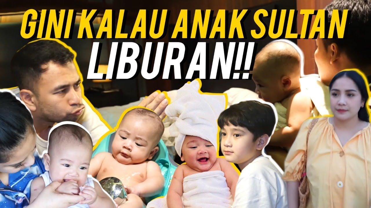 AJAIB!!RAYYANZA BISA MANDI SENDIRI??! GEMEEES, RAFFI NAGITA SUNSETAN TERINDAH DI MARIBEACH CLUB!