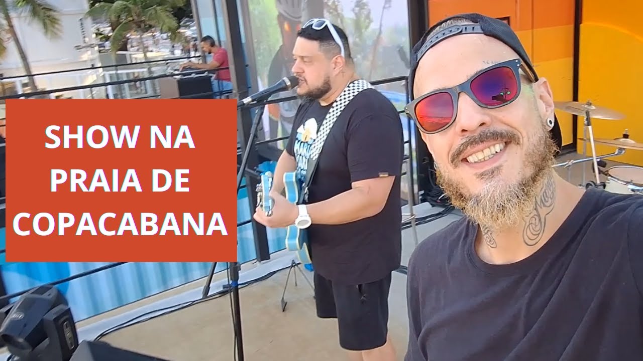 Show da Banda ROCKPB em COPACABANA (16/03/2024) #TônoRio por Henrique Minimim