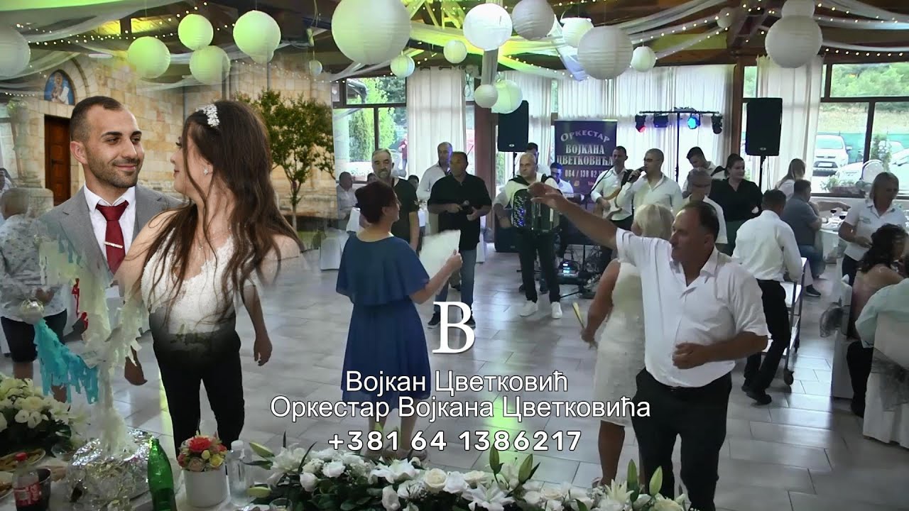 Orkestar Vojkana Cvetkovića – Početak Svadbenog Veselja u porodici Ilić (Nece & Cece) Mix Uživo