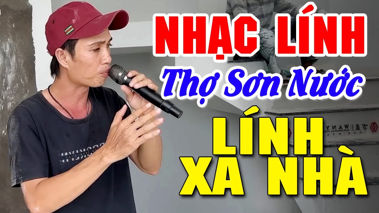 Giọng Hát Anh Thợ Sơn Thử Sức Với Dòng Nhạc Lính Quá Hay | Liên Khúc Nhạc Đường Phố Lính Xa Nhà