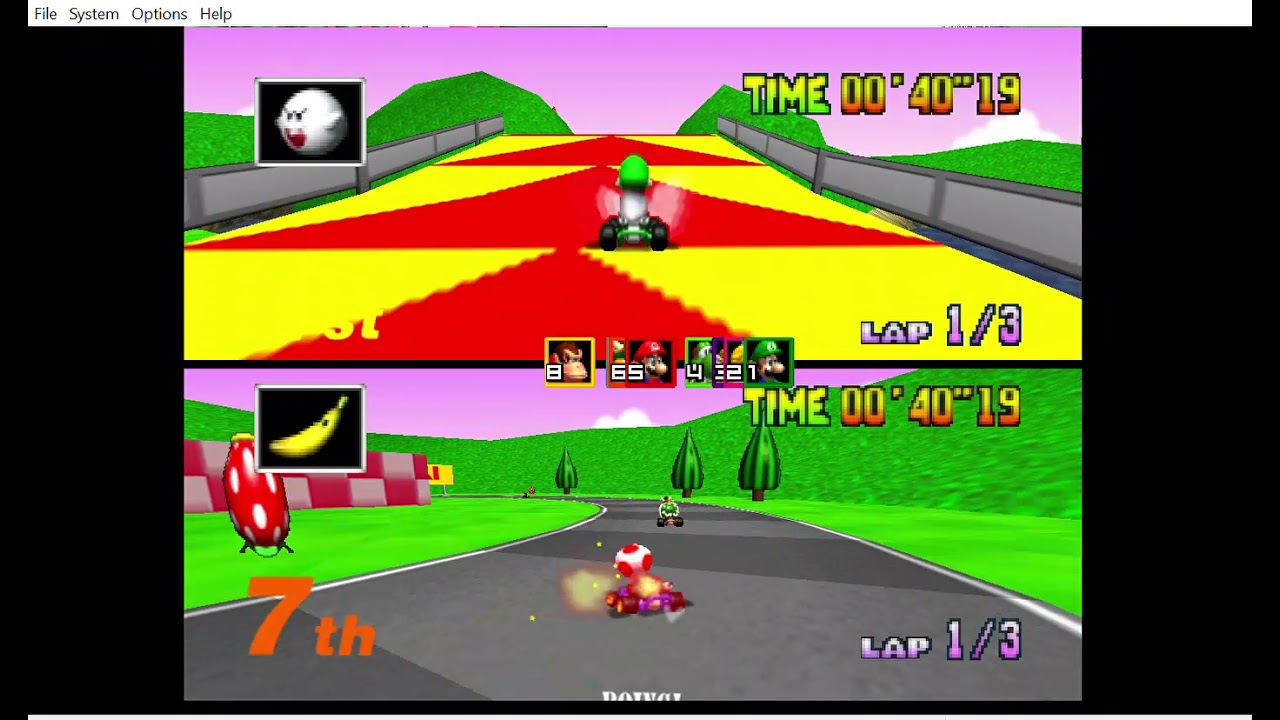 Mario Kart 64 2-Player Grand Prix: Luigi vs. Toad (Star Cup)