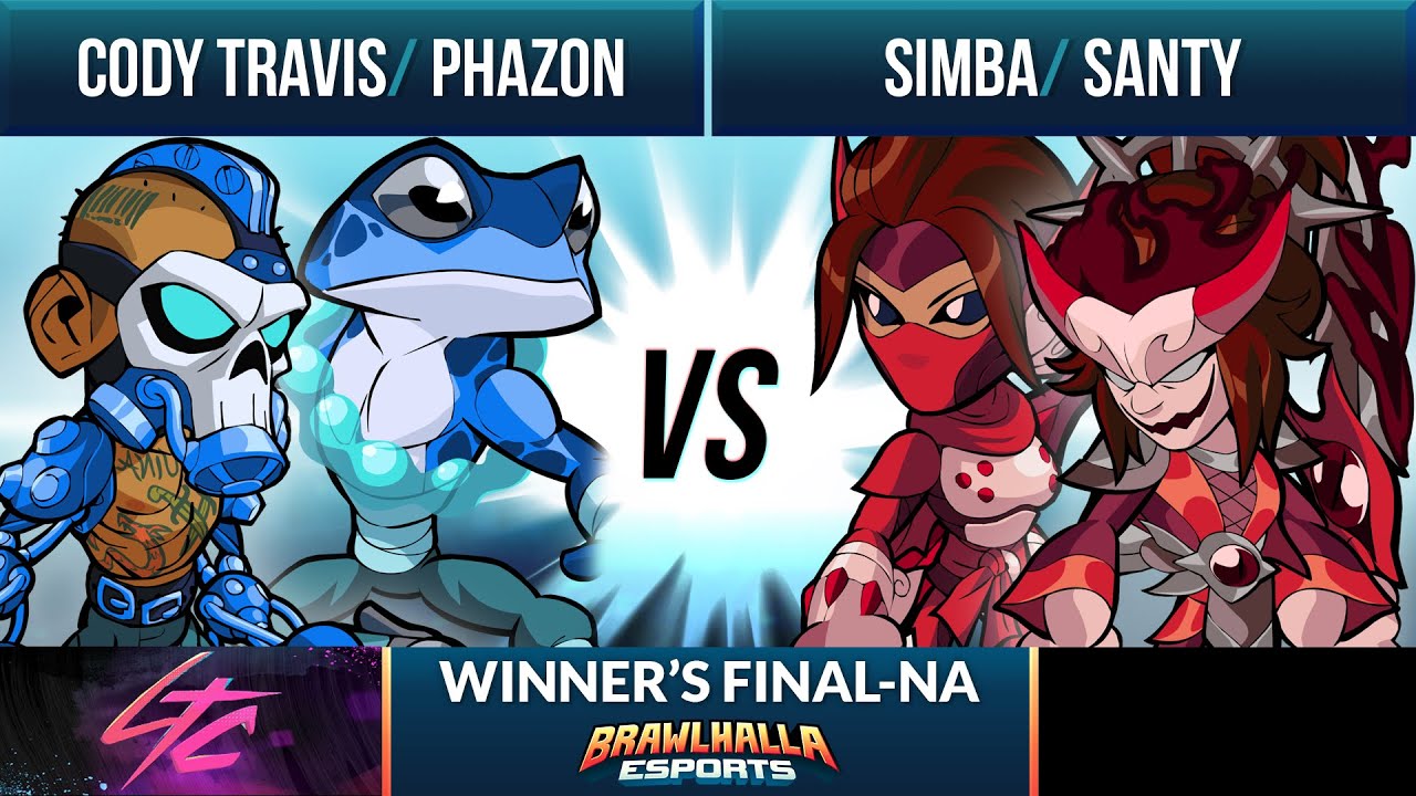 Cody Travis & Phazon vs Santy & Simba - Winner's Final - Low Tier City 2020 - 2v2 NA