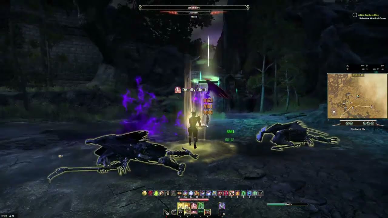 ESO How to SOLO DPS Wraith of Crows Clockwork City