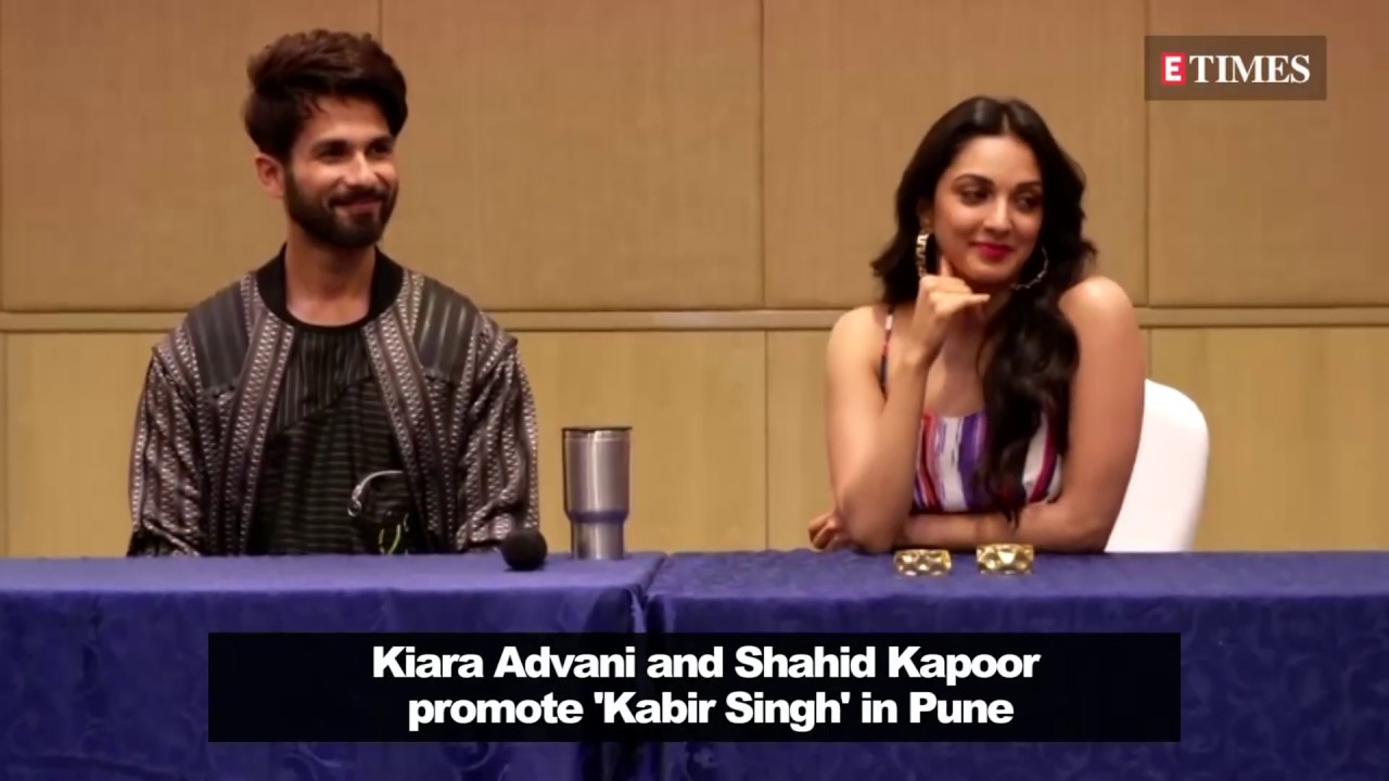Kabir Singh | Kiara Advani and Shahid Kapoor promote the film in Pune | FULL VIDEO