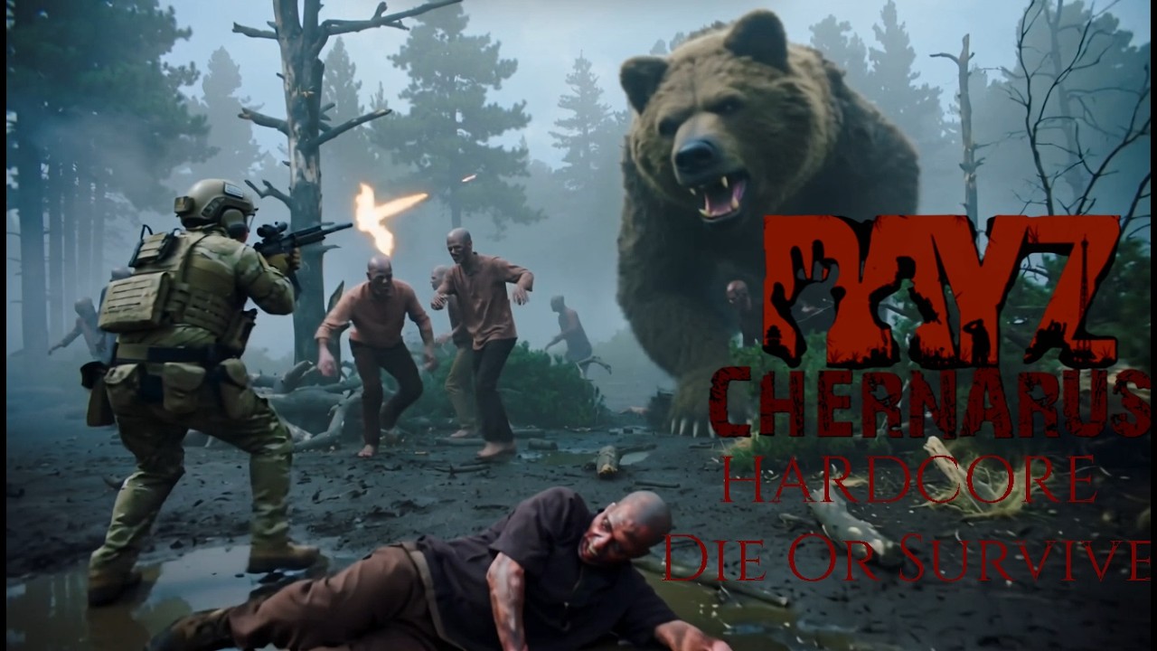 DAYZ Chernarus HARDCORE Die Or Survive.