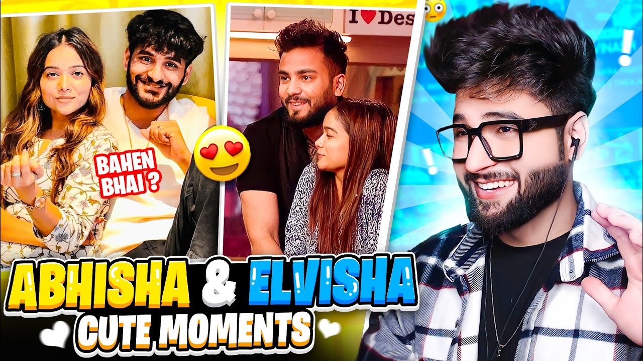 ABHISHA and ELVISHA Moments 😍 in BIGBOSS || Fukra insaan and Manisha BIG BOSS MEMES REVIEW 😍