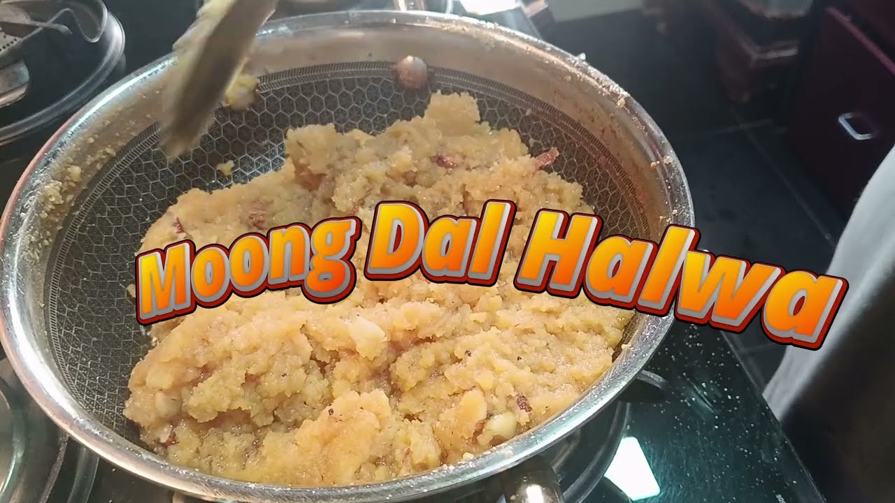 Mung dal halwa
